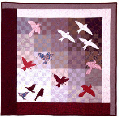 Overview photo of quilt; click for larger image (Warning: large file)